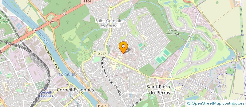 localisation de l'entreprise ITHERM FRANCE  SAINT-GERMAIN-LES-CORBEIL