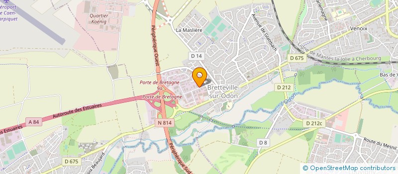 localisation de l'entreprise ITHEX à BRETTEVILLE-SUR-ODON