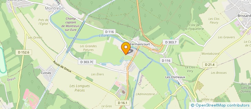 localisation de l'entreprise ITHOME à MONTREUIL