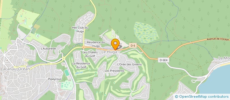 localisation de l'entreprise ITHOS BIEN ETRE à LACANAU