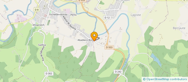 localisation de l'entreprise ITHURSARRY ET FILS à BEHASQUE-LAPISTE