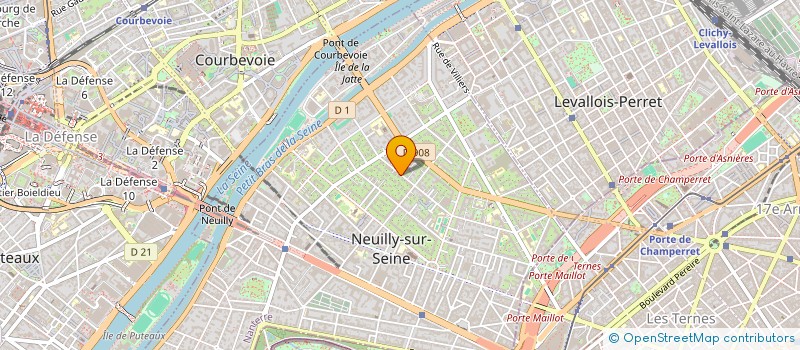 localisation de l'entreprise ITIM ASSOCIATES FRANCE  NEUILLY-SUR-SEINE