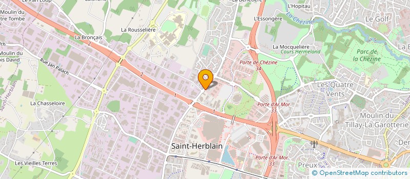 localisation de l'entreprise ITIMEDIAS EDITIONS à SAINT-HERBLAIN