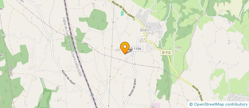 localisation de l'entreprise ITINEMAP  BREN