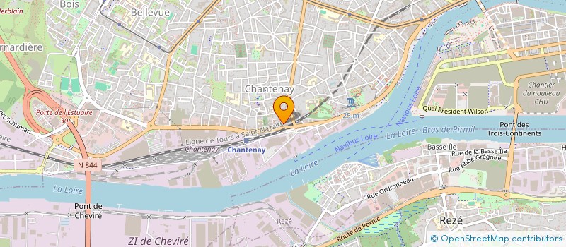localisation de l'entreprise ITINERAIRE BIS à NANTES