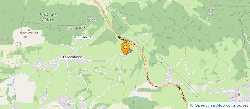 localisation de l'entreprise ITINERAIRE FILMS  SAINT-HILAIRE-DE-LA-COTE