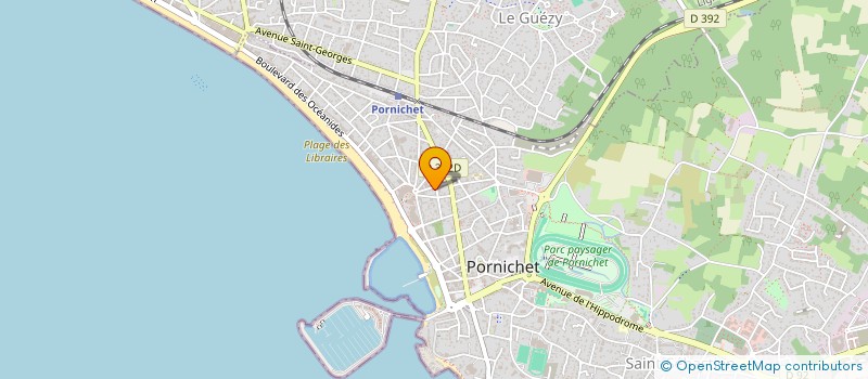 localisation de l'entreprise ITINERAIRE OUEST à PORNICHET