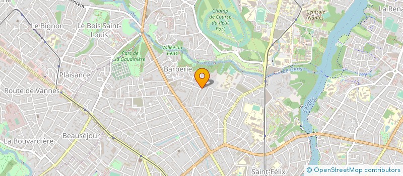 localisation de l'entreprise ITINERAIRES à NANTES