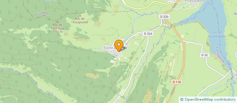 localisation de l'entreprise ITINERAIRES  LA CABANASSE