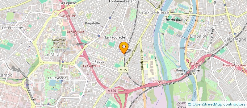 localisation de l'entreprise ITINERAIRES, RECHERCHES ET INITIATIVES DU SUD-MEMOIRES D'ESPAGNE à TOULOUSE