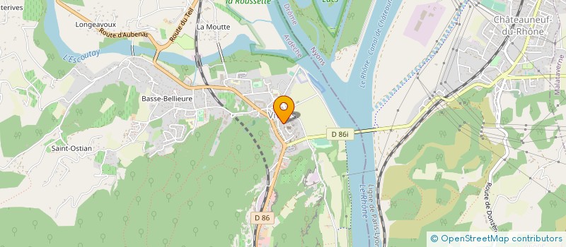 localisation de l'entreprise ITINERAIRES VIVARAIS  VIVIERS