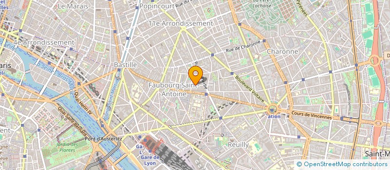 localisation de l'entreprise ITINERANCE  PARIS