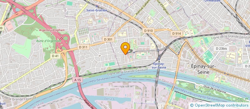 localisation de l'entreprise ITINERANCE BIS à EPINAY-SUR-SEINE