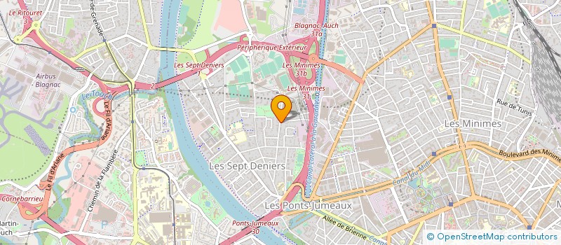 localisation de l'entreprise ITINERANCE LAB à TOULOUSE