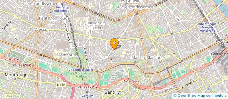 localisation de l'entreprise ITINERANCES GD  PARIS