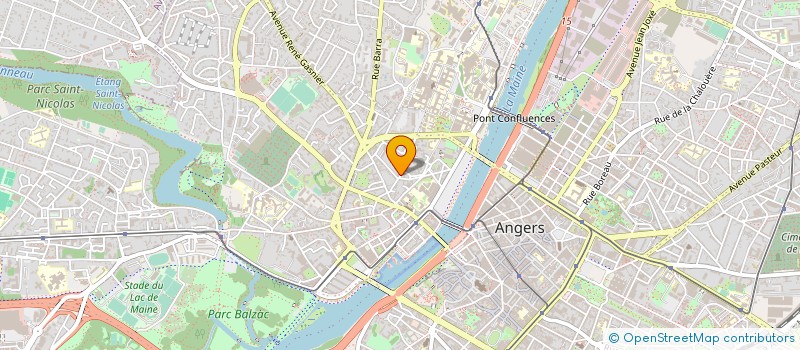 localisation de l'entreprise ITINERIENCE à ANGERS