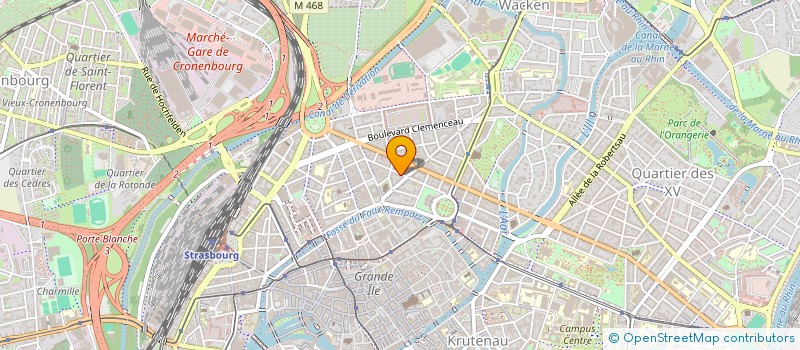 localisation de l'entreprise ITISTRA  STRASBOURG