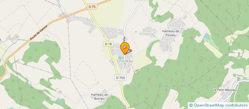 localisation de l'entreprise ITIVOLLE  PANOSSAS