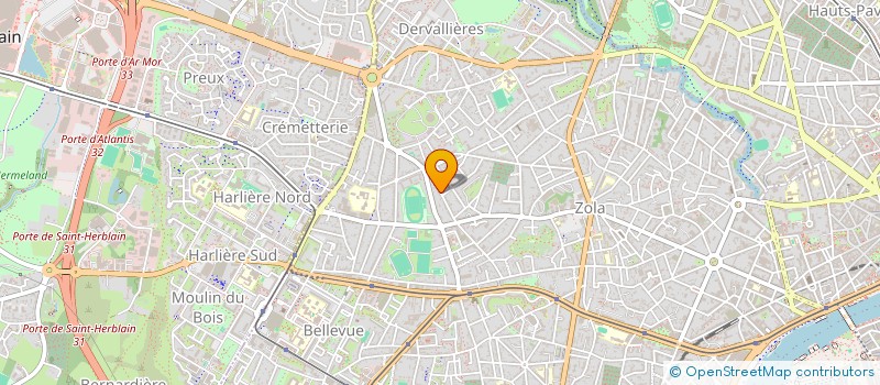 localisation de l'entreprise ITIWE  NANTES