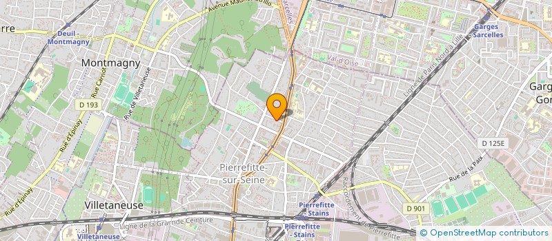 localisation de l'entreprise ITKANE SOLUTIONS à PIERREFITTE-SUR-SEINE