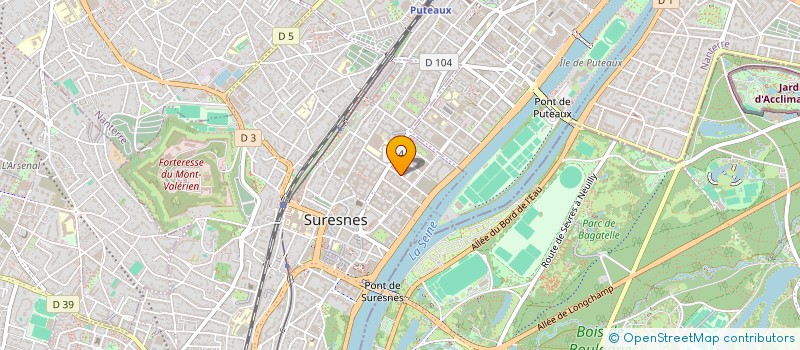 localisation de l'entreprise ITKONNECT à SURESNES