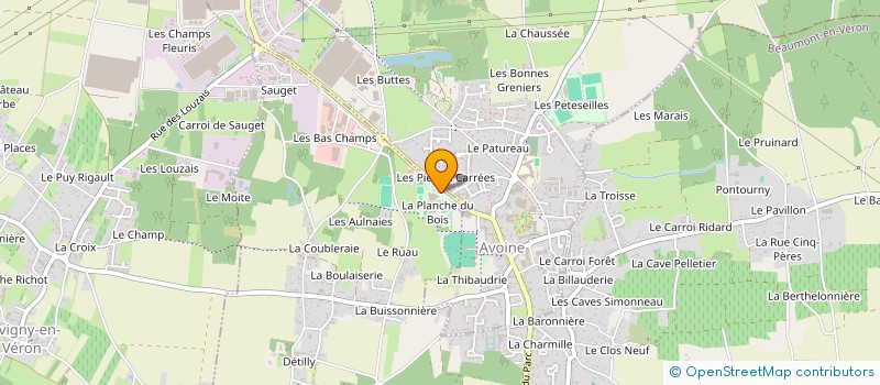 localisation de l'entreprise ITL EQUIPEMENT à AVOINE