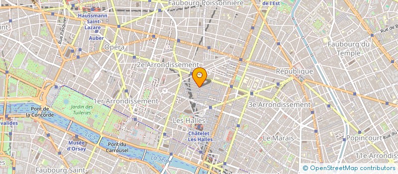 localisation de l'entreprise ITLOG à PARIS