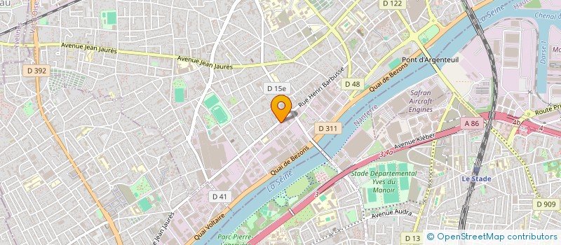 localisation de l'entreprise ITLS TRANSPORTS à ARGENTEUIL