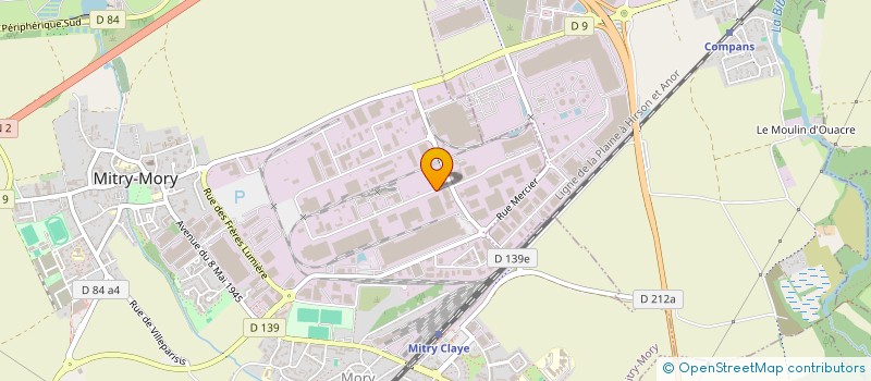 localisation de l'entreprise ITLX FRANCE  MITRY-MORY