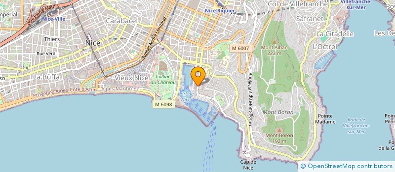 localisation de l'entreprise ITMA à NICE