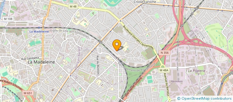 localisation de l'entreprise ITMBV IMMO à MARCQ-EN-BARŒUL