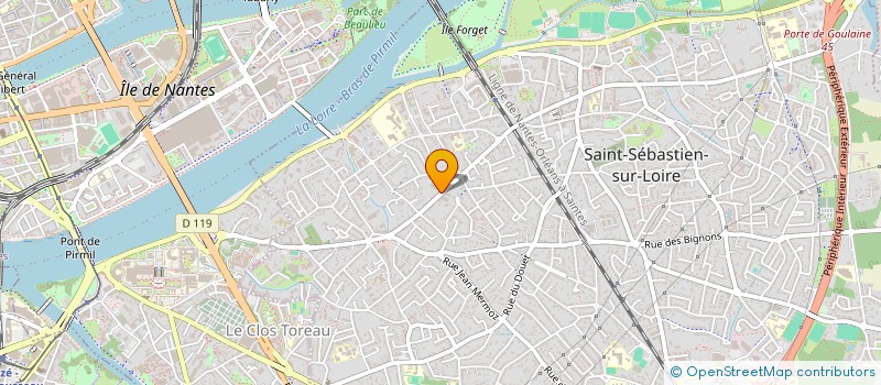 localisation de l'entreprise ITMRENAISSANCE à SAINT-SEBASTIEN-SUR-LOIRE