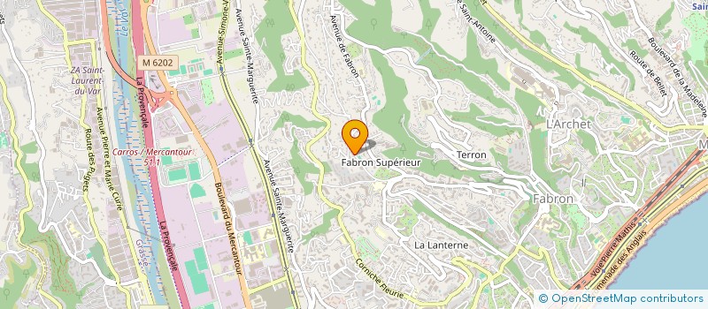 localisation de l'entreprise ITN INDEX TRANSACTION NETWORK  NICE