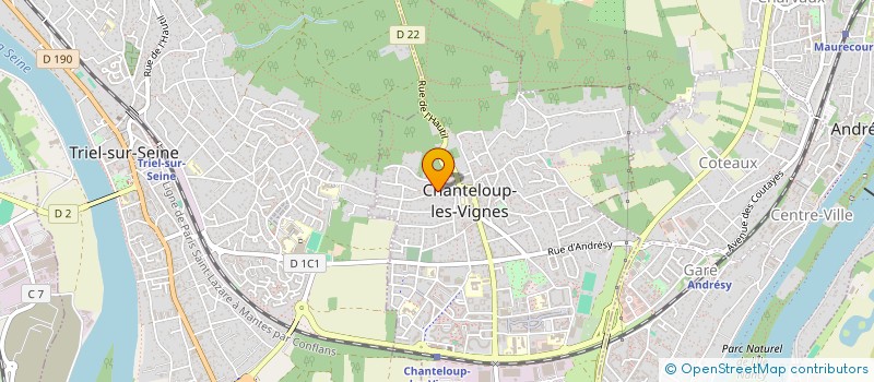 localisation de l'entreprise ITNET INVEST  CHANTELOUP-LES-VIGNES