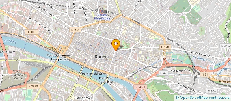 localisation de l'entreprise ITO à ROUEN