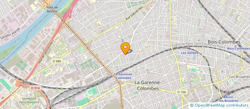 localisation de l'entreprise ITO à COLOMBES