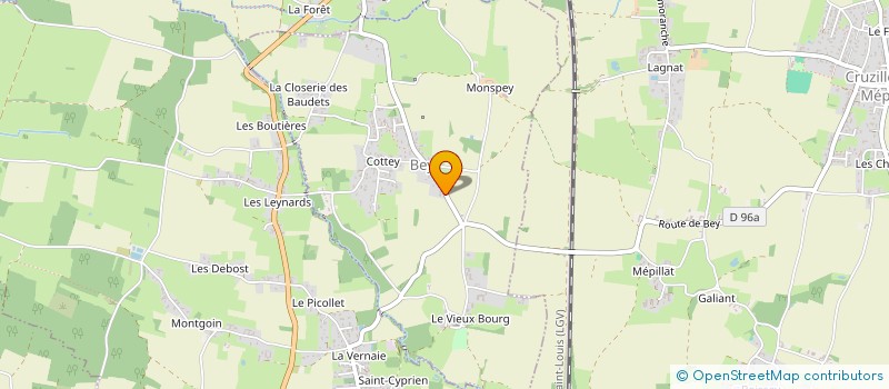 localisation de l'entreprise ITO  BEY