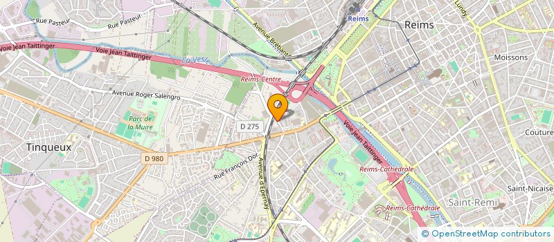 localisation de l'entreprise ITO DIFFUSION à REIMS