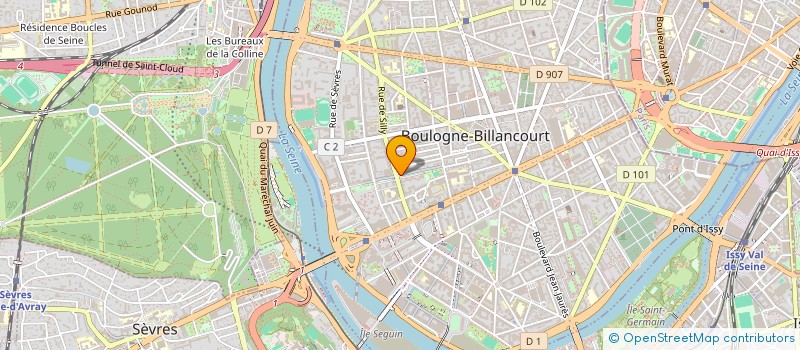 localisation de l'entreprise ITO HAM à BOULOGNE-BILLANCOURT