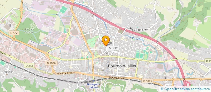 localisation de l'entreprise ITOOKI à BOURGOIN-JALLIEU