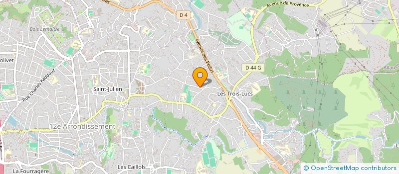 localisation de l'entreprise ITOS  MARSEILLE