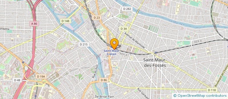 localisation de l'entreprise ITP MENUISERIE à SAINT-MAUR-DES-FOSSES