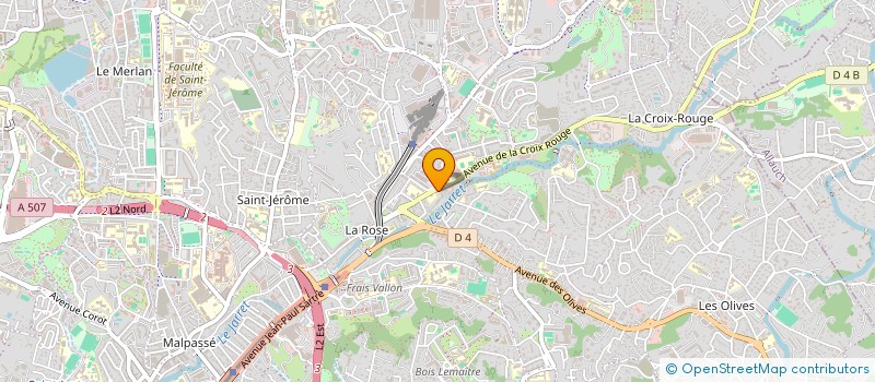 localisation de l'entreprise ITP1 à MARSEILLE