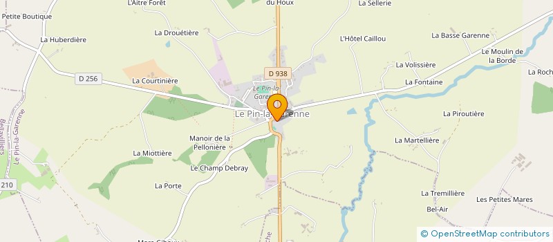 localisation de l'entreprise ITPE CONSULTING à LE PIN-LA-GARENNE