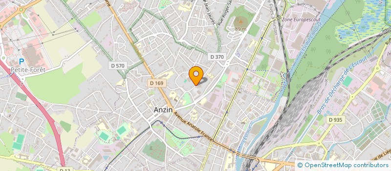 localisation de l'entreprise ITPM à ANZIN