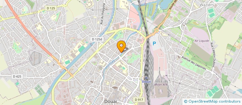 localisation de l'entreprise ITPMS à DOUAI