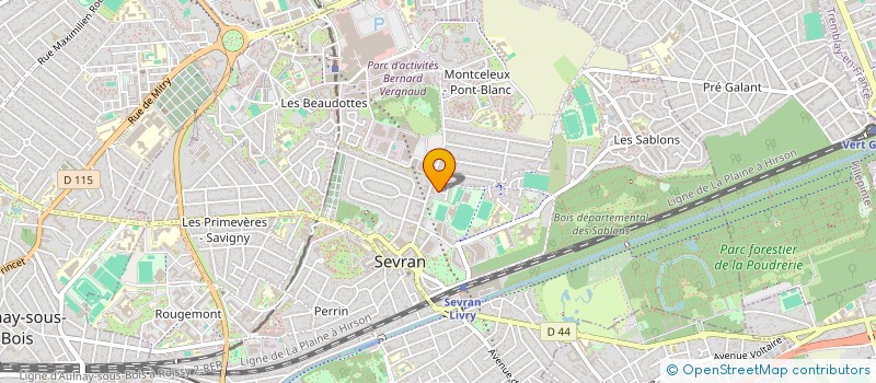 localisation de l'entreprise ITPROC à SEVRAN