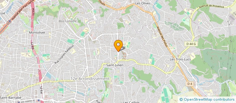 localisation de l'entreprise ITPROTECT à MARSEILLE