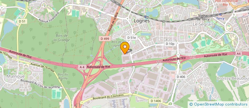 localisation de l'entreprise ITQ HEADQUARTER INVEST  SERRIS