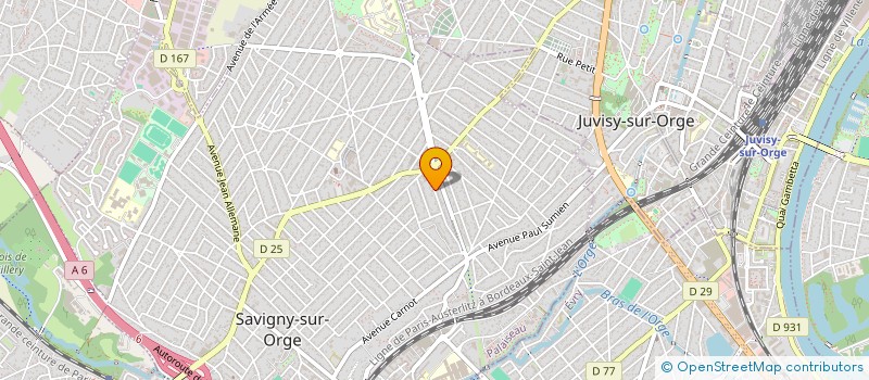 localisation de l'entreprise ITQ SERVICES à SAVIGNY-SUR-ORGE